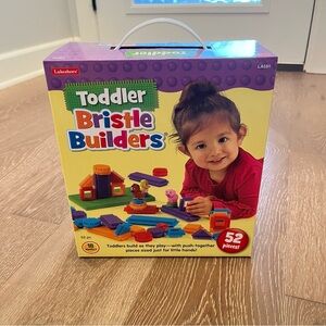 Lakeshore Toddler Bristle Builders Multicolor Building Set (52 pcs)